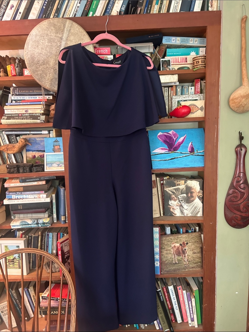Navy jumpsuit!